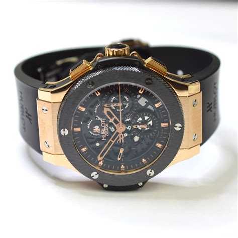 hublot rose gold big bang price|Hublot 18k with rubber strap.